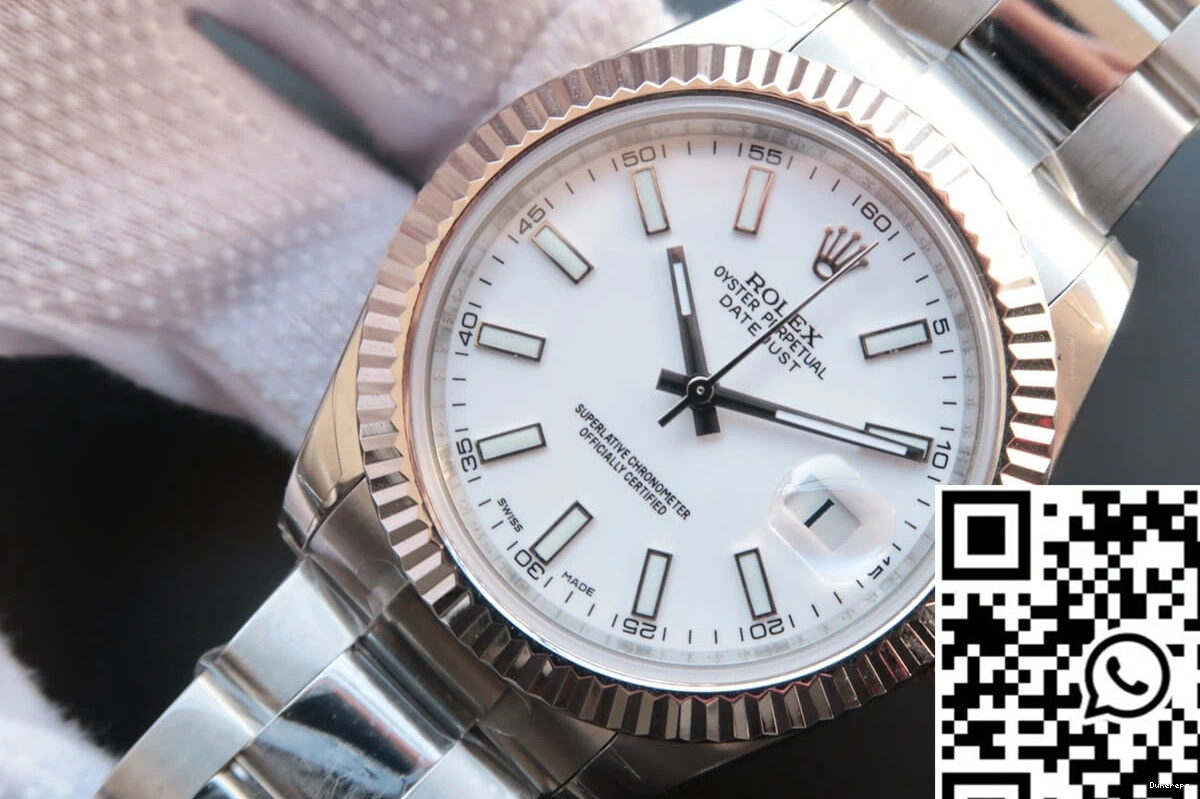 EW Datejust White Rolex M126334-0009 Dial Factory 0523